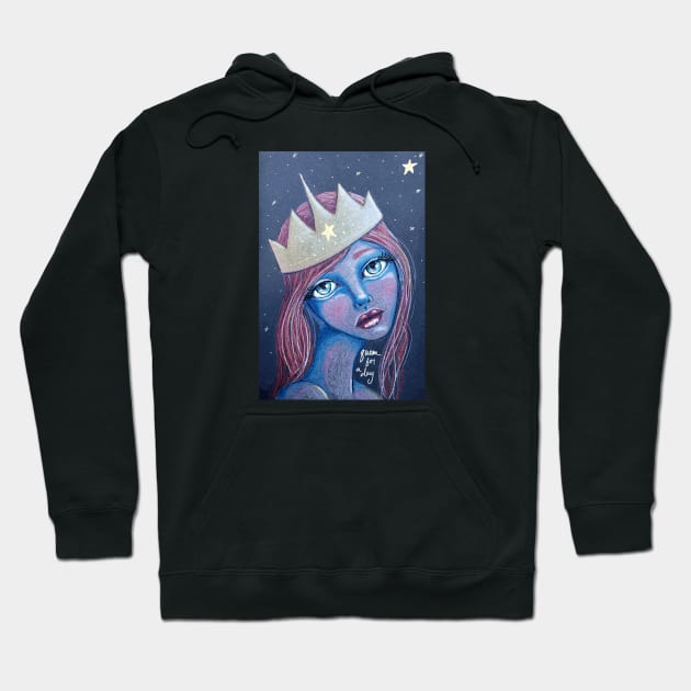 Queen For A Day Hoodie by LittleMissTyne